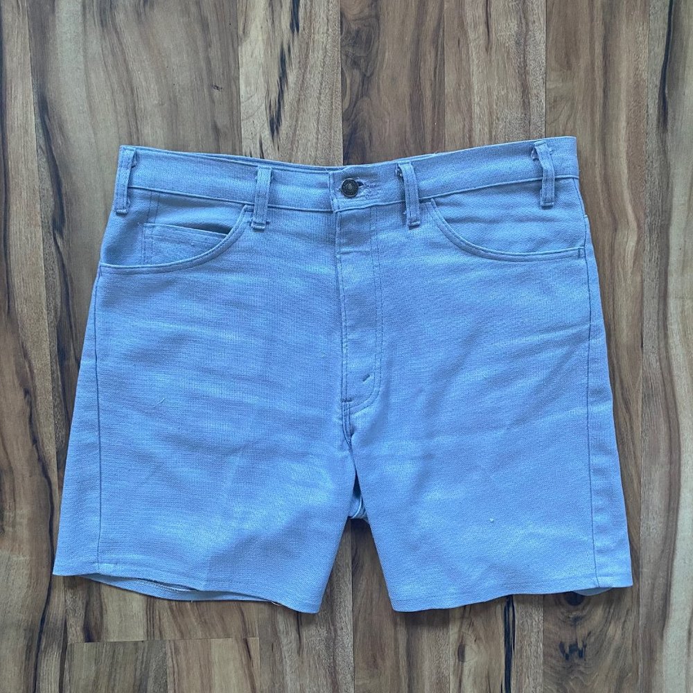 1960s Vintage Vacation Palm Springs Shorts Men Inseam 33"